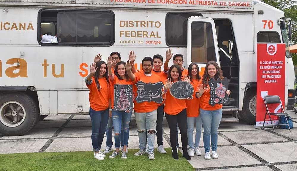 ASUA Campus Sur, Dona En Vida y Cruz Roja Mexicana organizan campaña de donación de sangre 