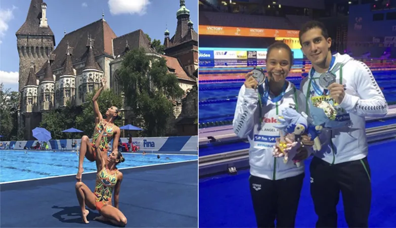 Leones Anáhuac destacan en el Campeonato Mundial de Natación Budapest 2017