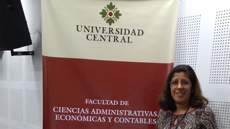 Académica Anáhuac imparte conferencia durante el Congreso Internacional de Innovación en la Gestión de las Organizaciones en Colombia