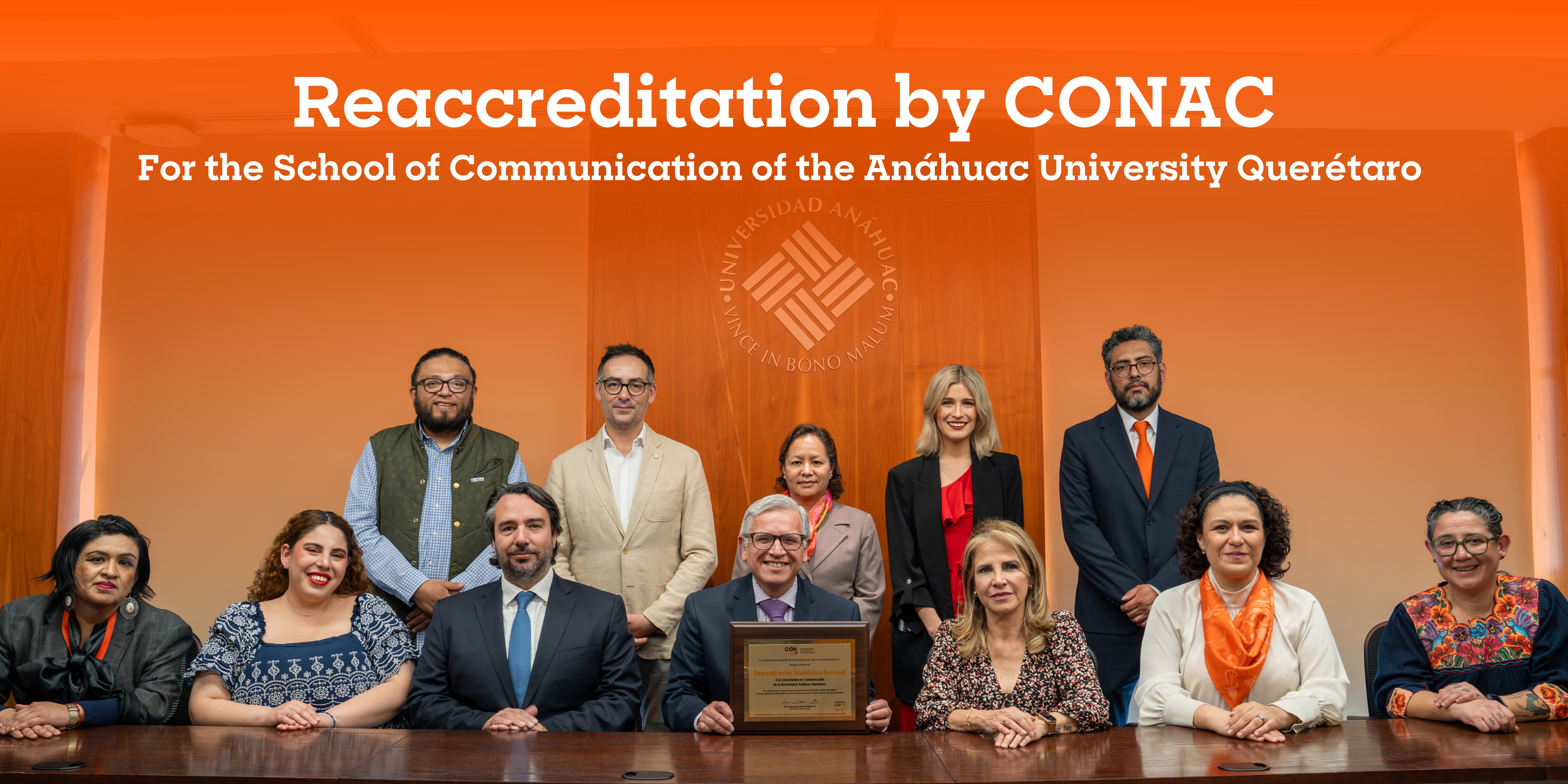 The School of Communication of the Anáhuac University Querétaro reaffirms its excellence with the reaccreditation of CONAC