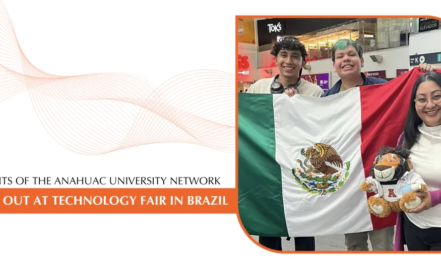 Anáhuac Network students stand out at Technology Fair in Brazil