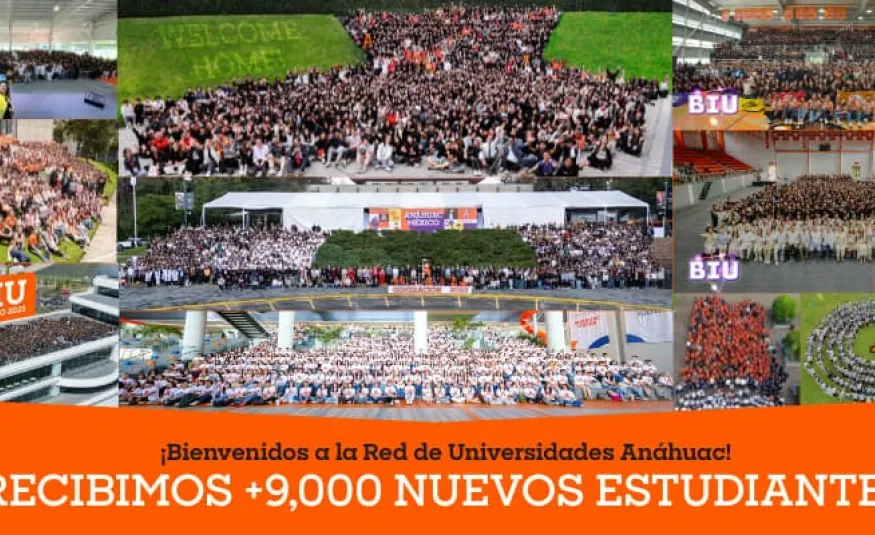 La Red de Universidades Anáhuac recibe a más de 9 mil nuevos alumnos