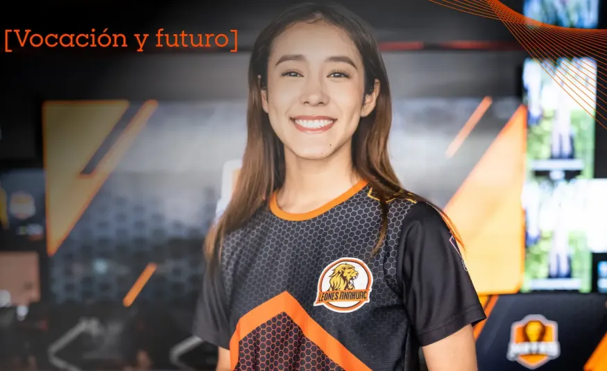 alumna de la comunidad de esports anahuac 