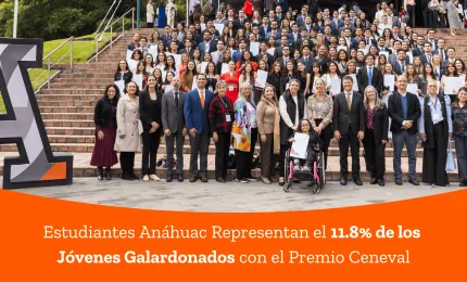 463 Alumnos de la Red de Universidades Anáhuac Reciben el Premio Ceneval al Desempeño de Excelencia EGEL