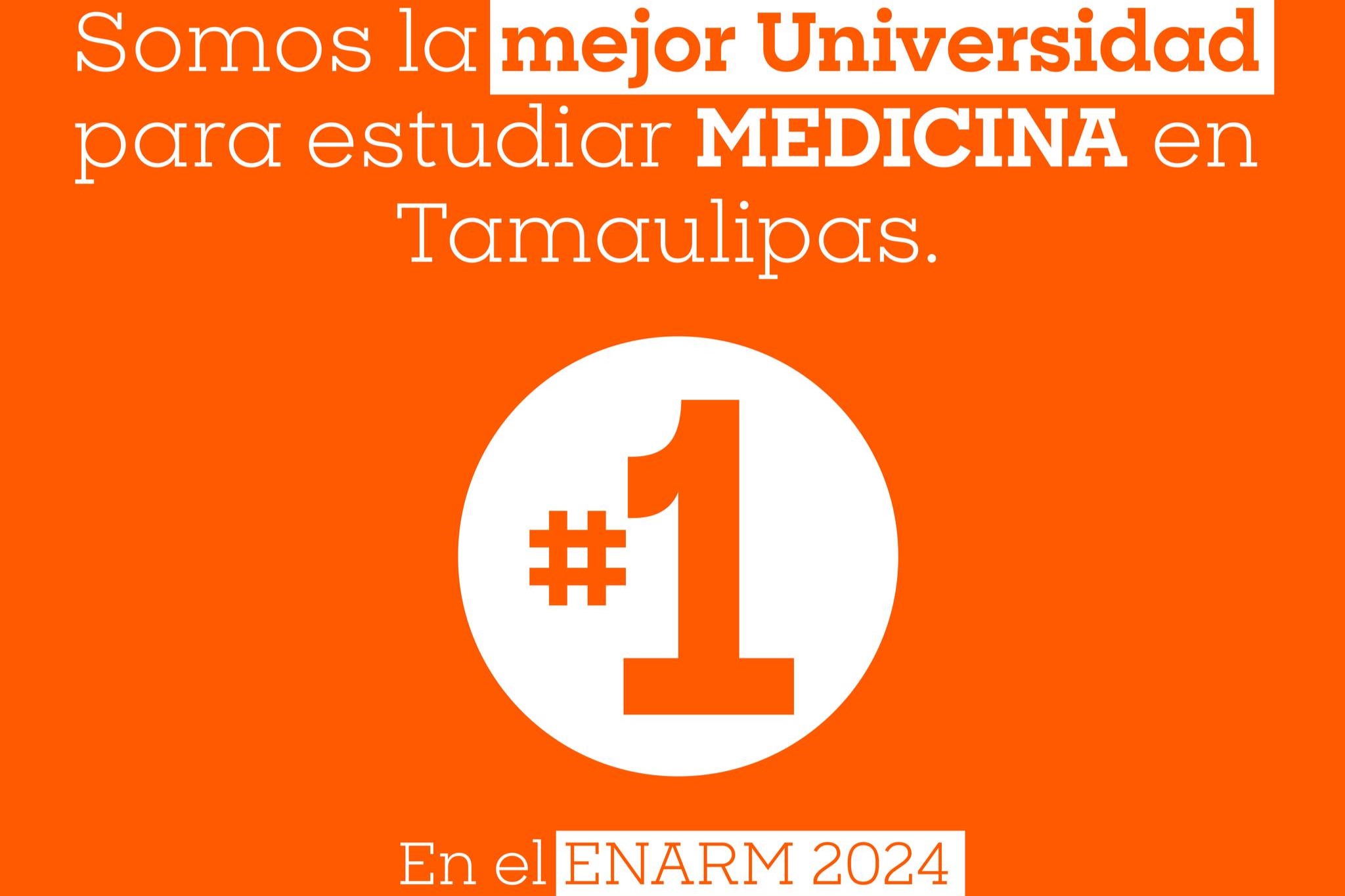 Anuncio del primer lugar del ENARM