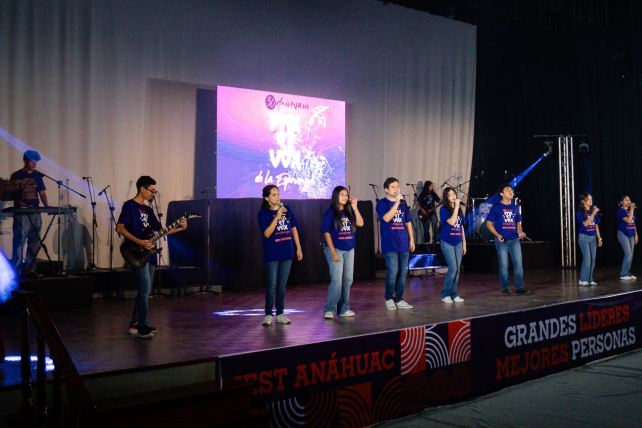 Aspecto del concierto de Pax et Vox de la esperanza