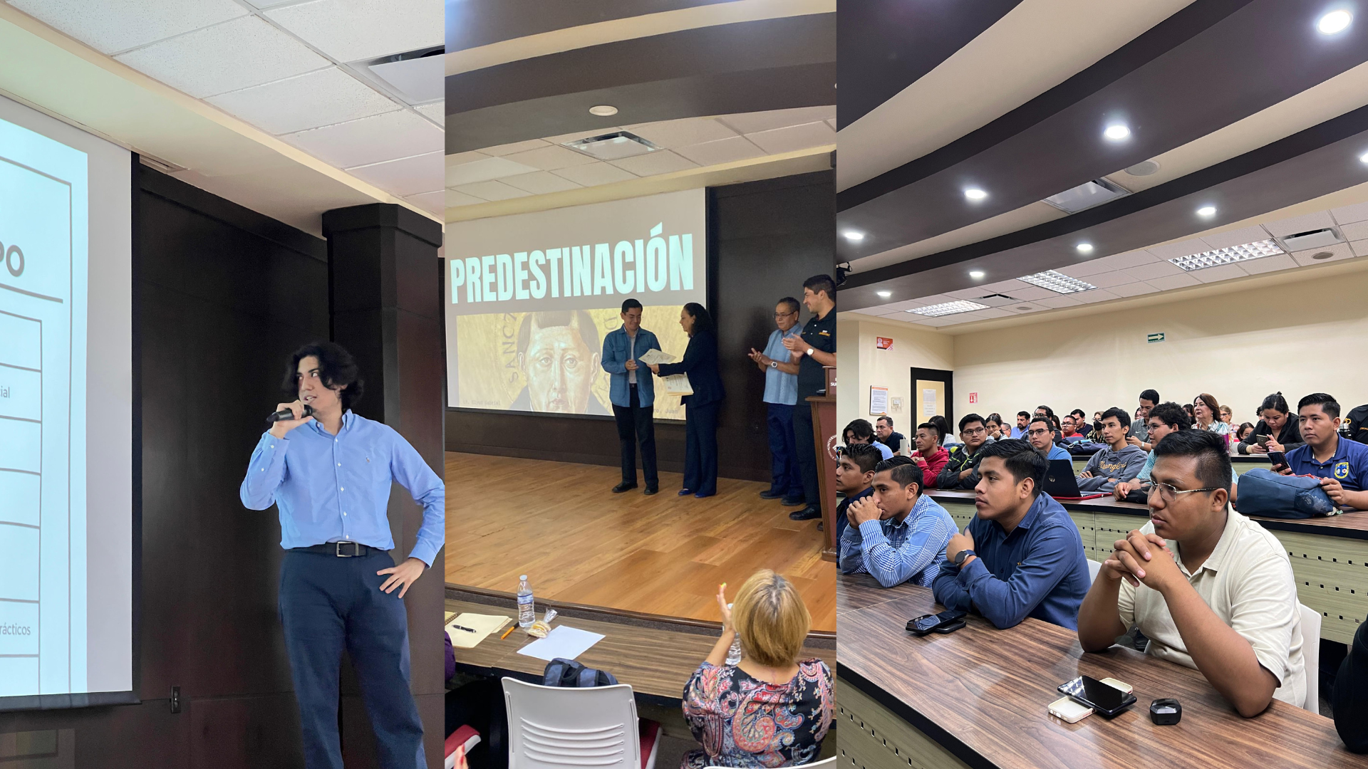 Alumnos de la División de Humanidades durante su exposición en la segunda edición del Coloquio de Humanidades, presentando sus proyectos de investigación frente a jurados y compañeros.