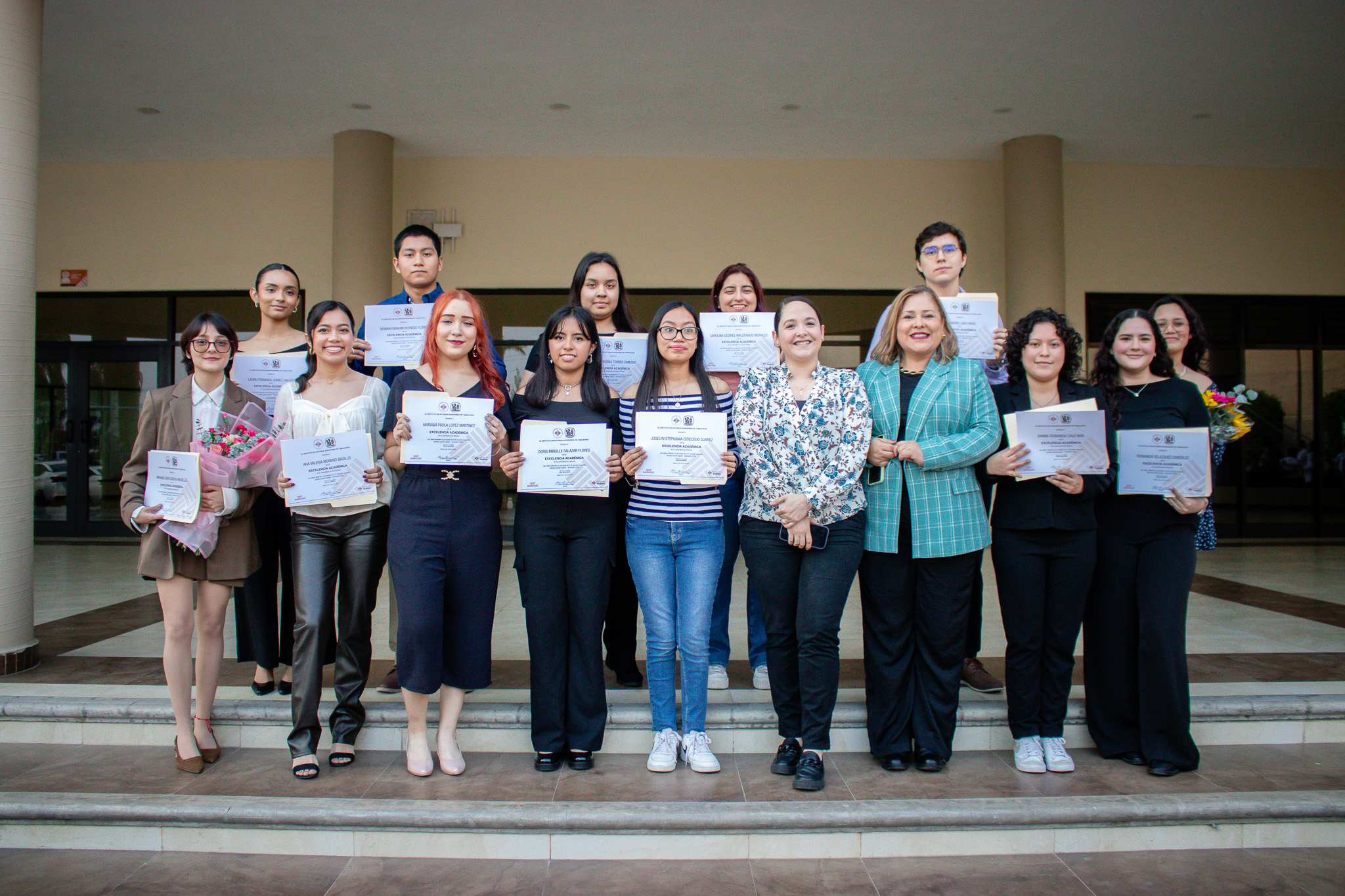 Alumnos de la División de Humanidades.