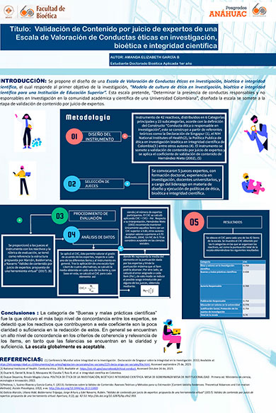 Primer premio XIV Concurso, Posgrado