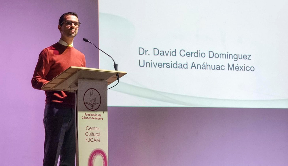 Representing the CADEBI, Dr. David Cerdio participates in the First FUCAM Palliative Care Congress
