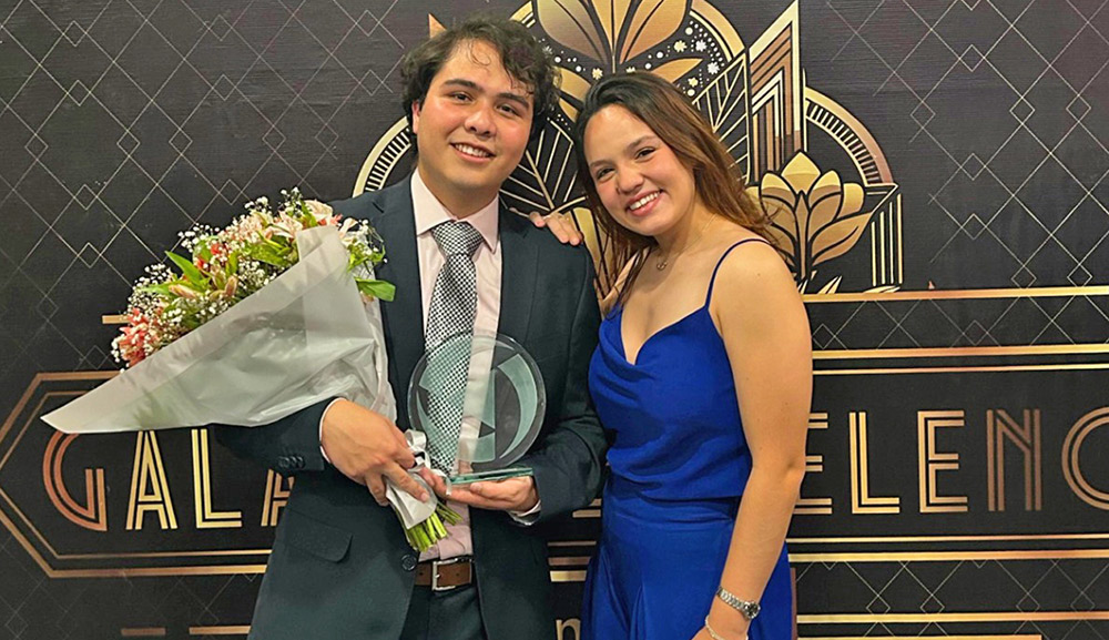 Alumnos de la Licenciatura en Actuaría brillaron en la Gala de Excelencia de Vértice