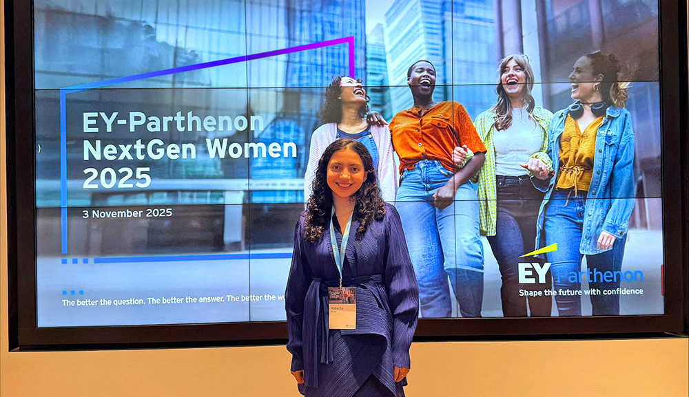 Ana Roberta Ávila, finalista global en EY-Parthenon NextGen Women 2025