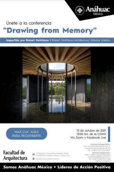 Conferencia "Drawing from Memory" impartida por Robert Hutchison