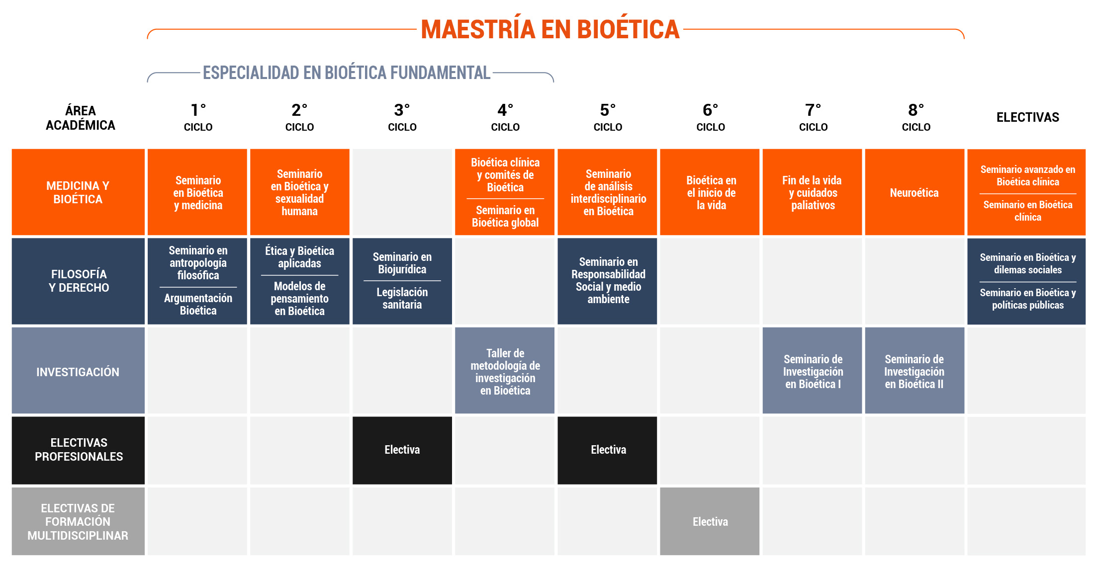 Mapa Curricular | Plan de Estudios