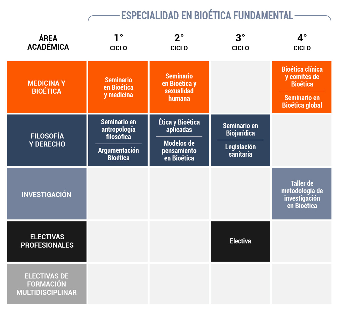 Mapa Curricular | Plan de Estudios