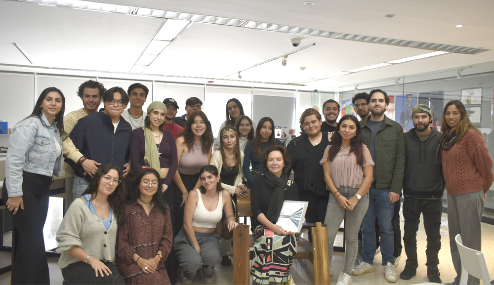 Alumnos de Diseño Industrial Campus Norte participan en workshop con Marusela Granell