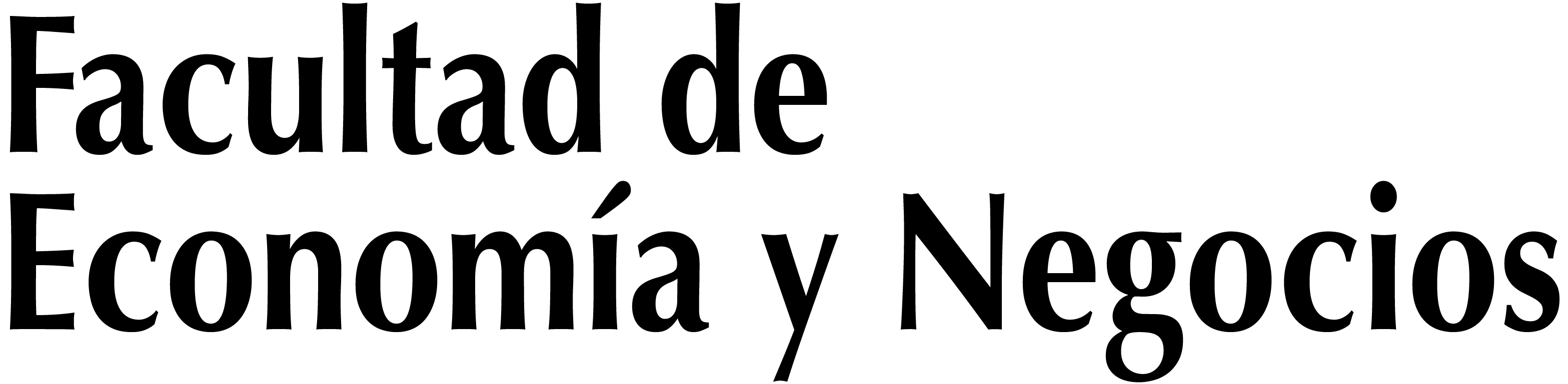 Facultad Economía y Negocios