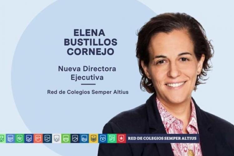 Elena Bustillos, nueva directora ejecutiva de la Red de Colegios Semper Altius