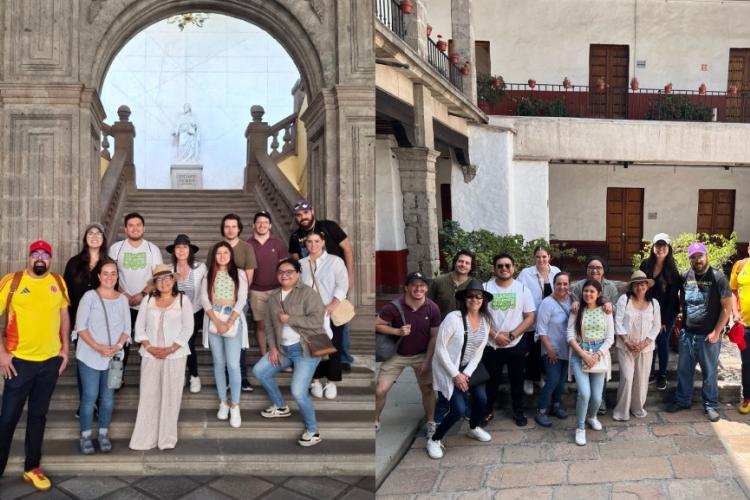 Alumnos de la Maestría en Educación visitan el Centro Histórico de la Ciudad de México