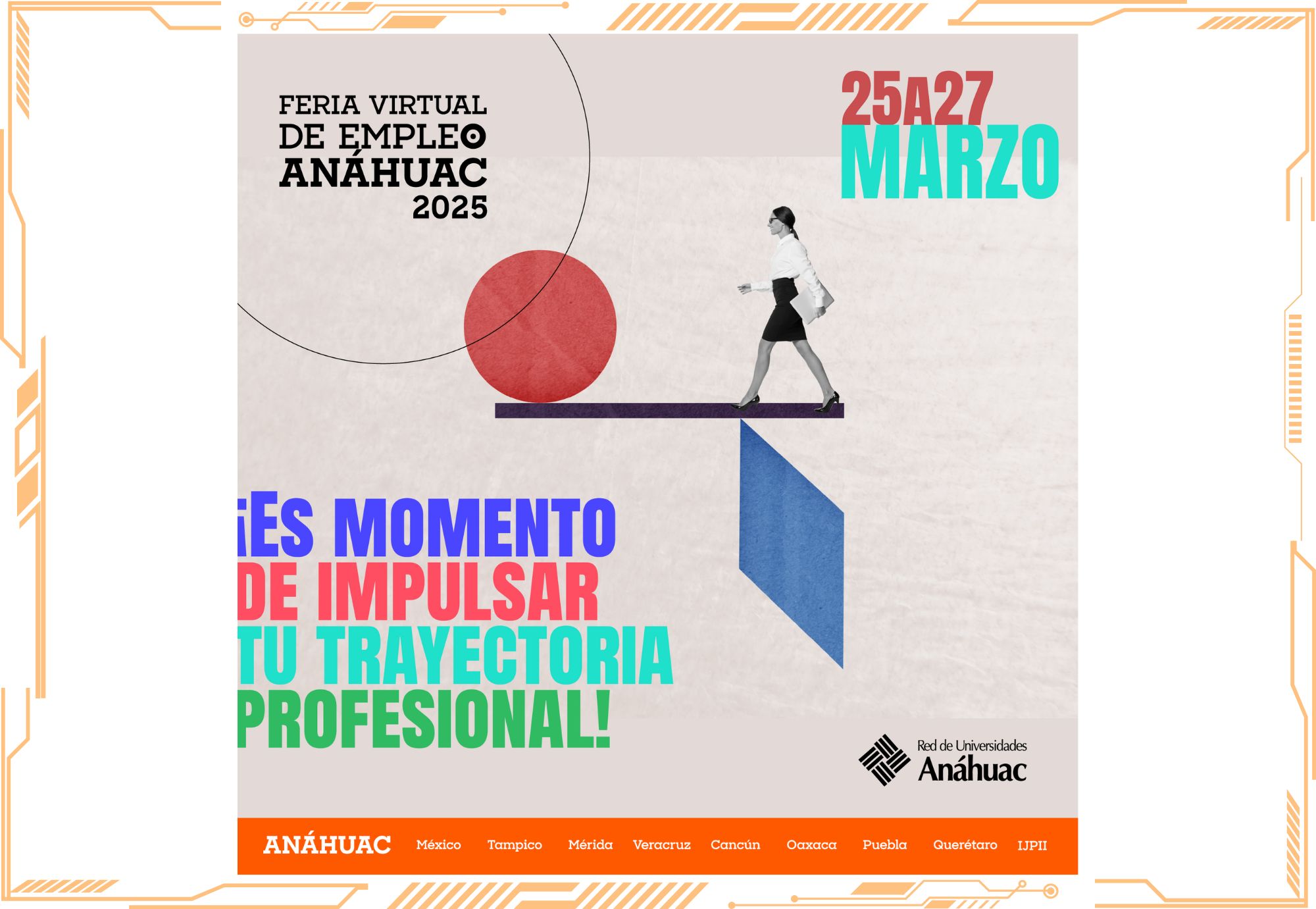 Feria Virtual de Empleo Anáhuac 2025