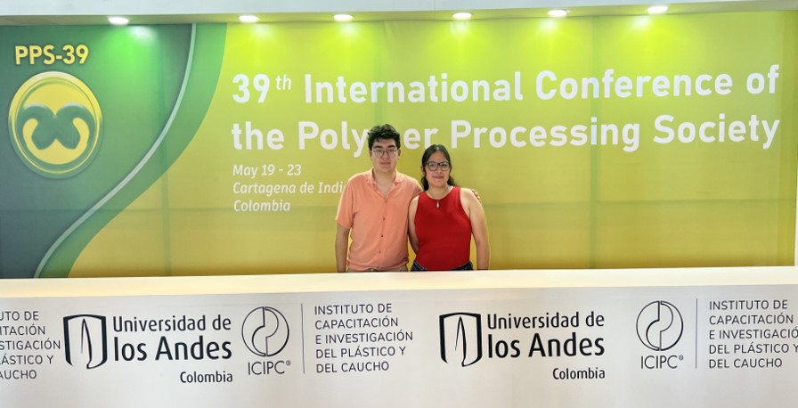 Estudiantes de Ingeniería, presentes en el 39° Congreso de la Sociedad de Procesamiento de Polímeros en Colombia