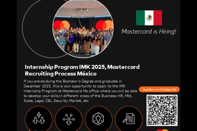 VACANTE - Internship Program IMK 2025 | Mastercard