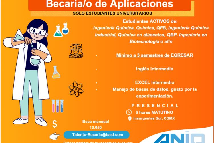 VACANTE | Becario de aplicaciones - ANIQ