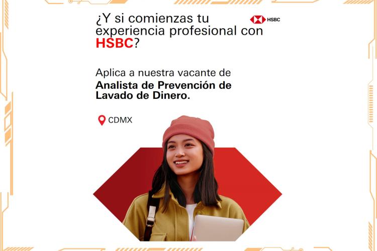 HSBC | Analista de Prevención de Lavado de Dinero