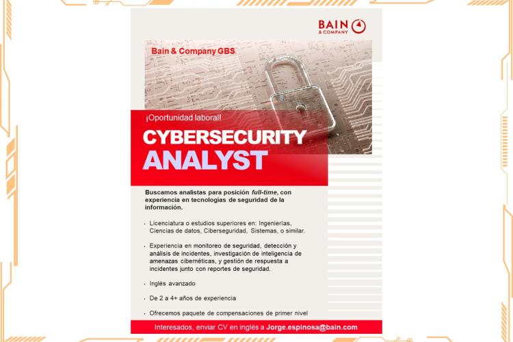 BAIN & COMPANY | Cybersecurity analyst