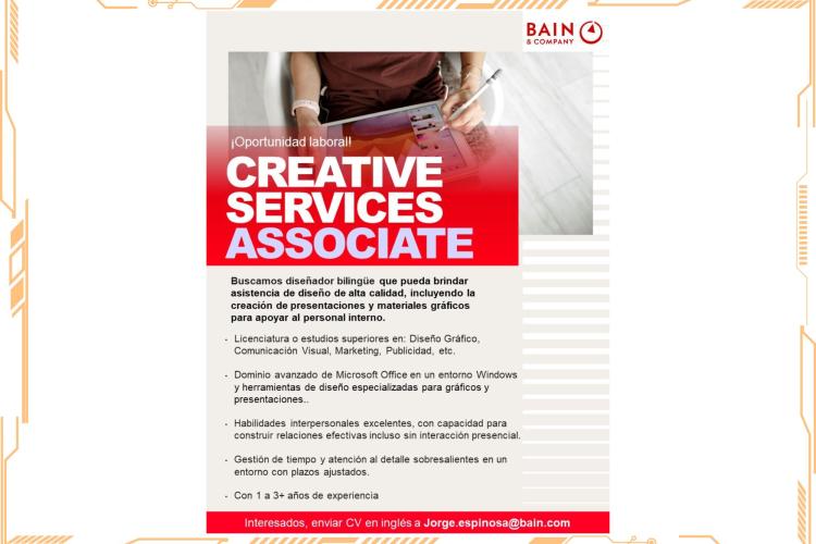 BAIN & COMPANY | Creative services associate