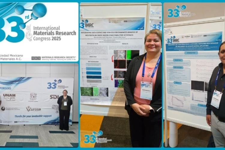 Anáhuac presente en congreso internacional de materiales con investigaciones sustentables.