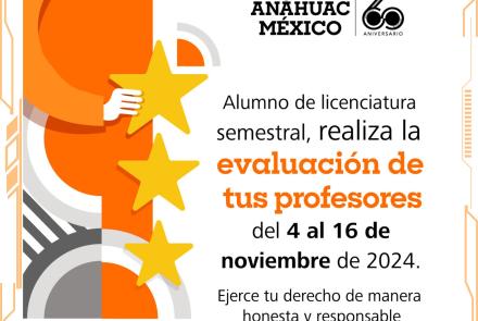 ¡Evalúa a tus profesores!