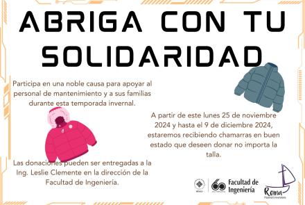 Abriga con tu solidaridad