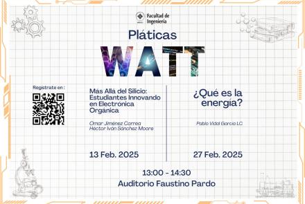 ¡Participa en las Pláticas Watt 2025!