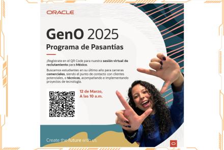 ORACLE | GenO 2025 Programa de pasantías