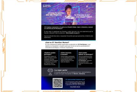 ¡Las inscripciones para EY NextGen Women 2025 siguen abiertas!