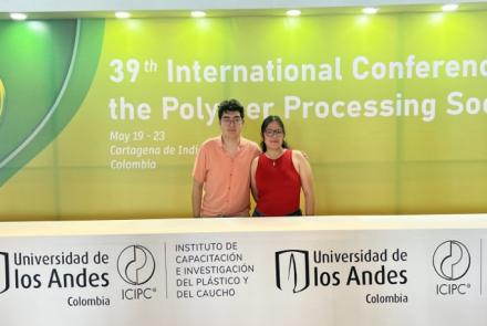 Estudiantes de Ingeniería, presentes en el 39° Congreso de la Sociedad de Procesamiento de Polímeros en Colombia