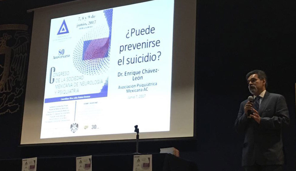 Impartimos conferencia inaugural del Congreso de la Sociedad Mexicana de Neurología y Psiquiatría