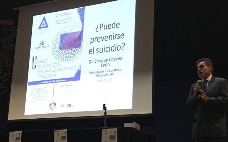 Impartimos conferencia inaugural del Congreso de la Sociedad Mexicana de Neurología y Psiquiatría