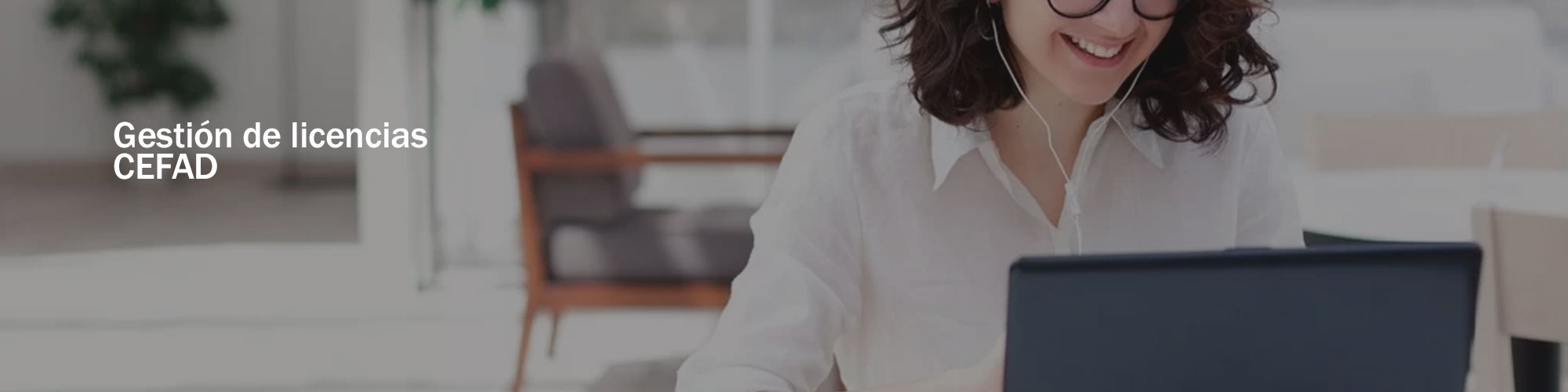 Gestión de licencias interactivas