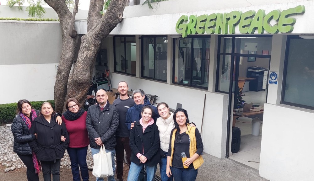 Adán Lerma imparte charla sobre activismo transmedia en Greenpeace