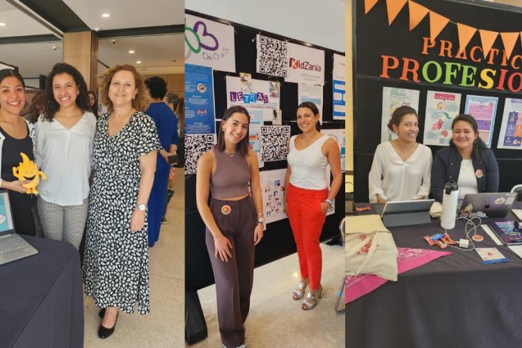 Alumnos de Pedagogía Organizacional y Educativa participan en la Expo Prácticum 2024