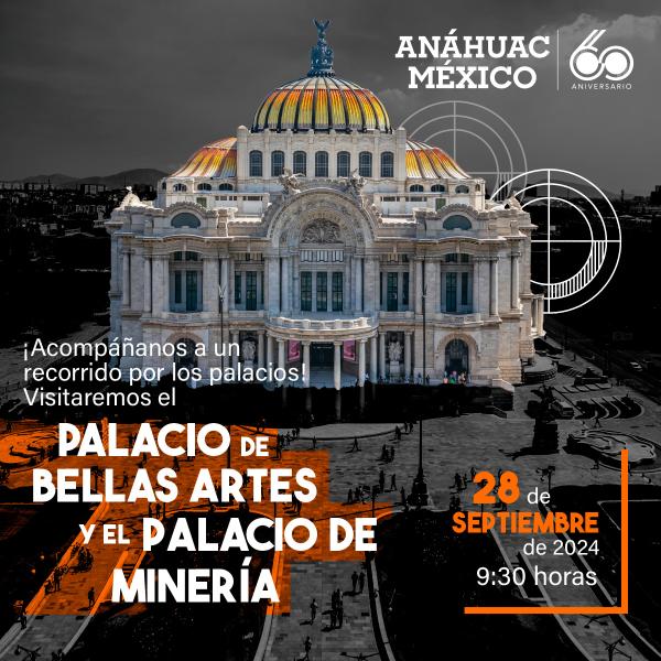 Visita al Palacio de Bellas Artes y Palacio de Minería