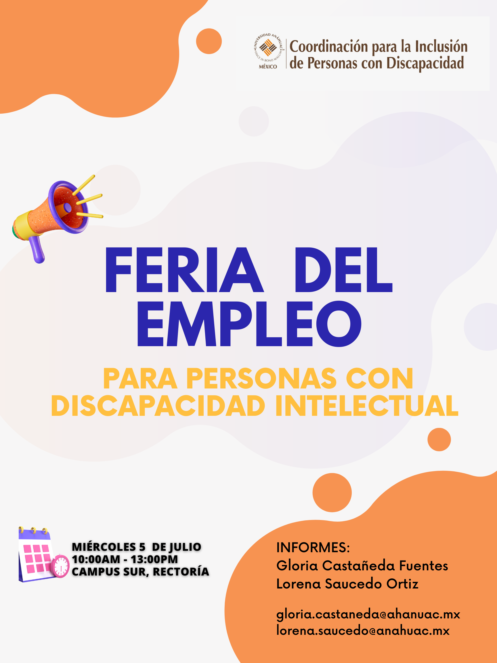 Feria de Empleo para Personas con Discapacidad Intelectual_5julio