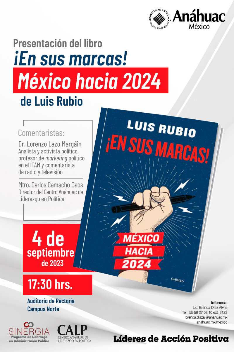 Presentación del libro ¡En sus marcas! México hacia 2024