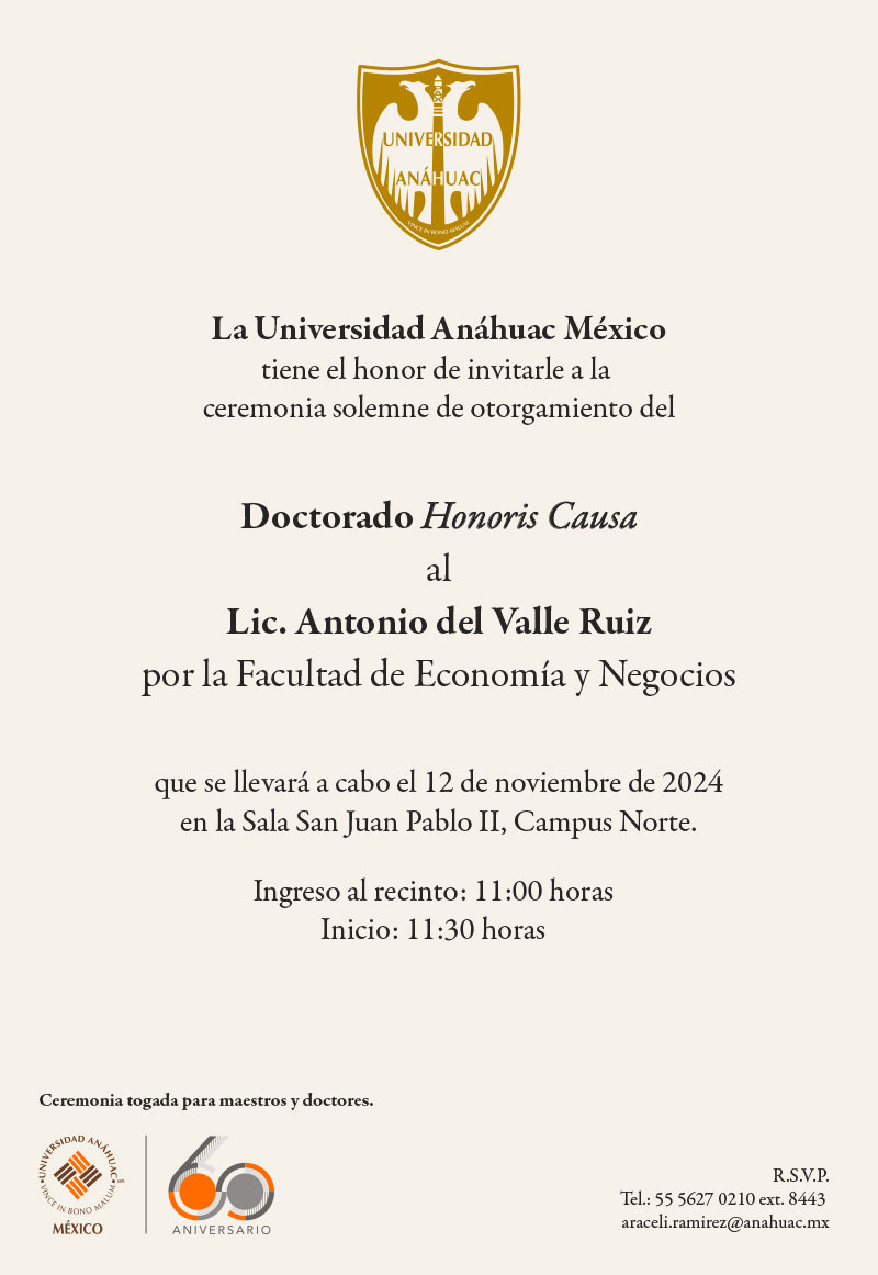 Doctorado Honoris Causa