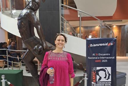 La Dra. Aida Carvajal en AMIC 2025