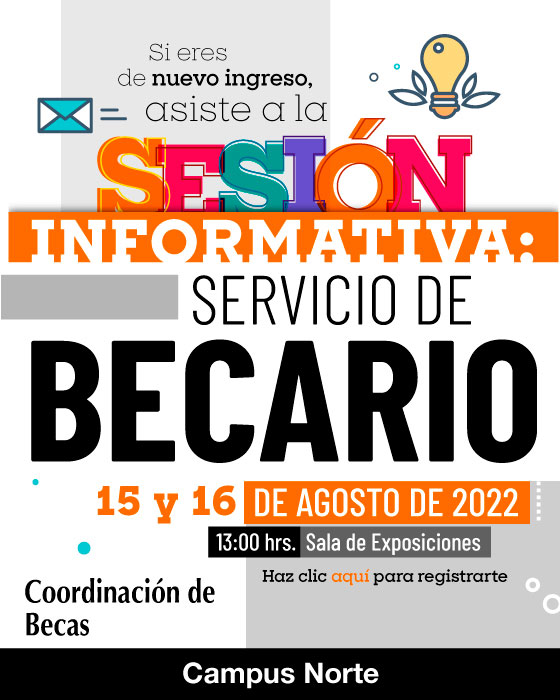 Sesión informativa de servicio de becario | 15 y 16 agosto