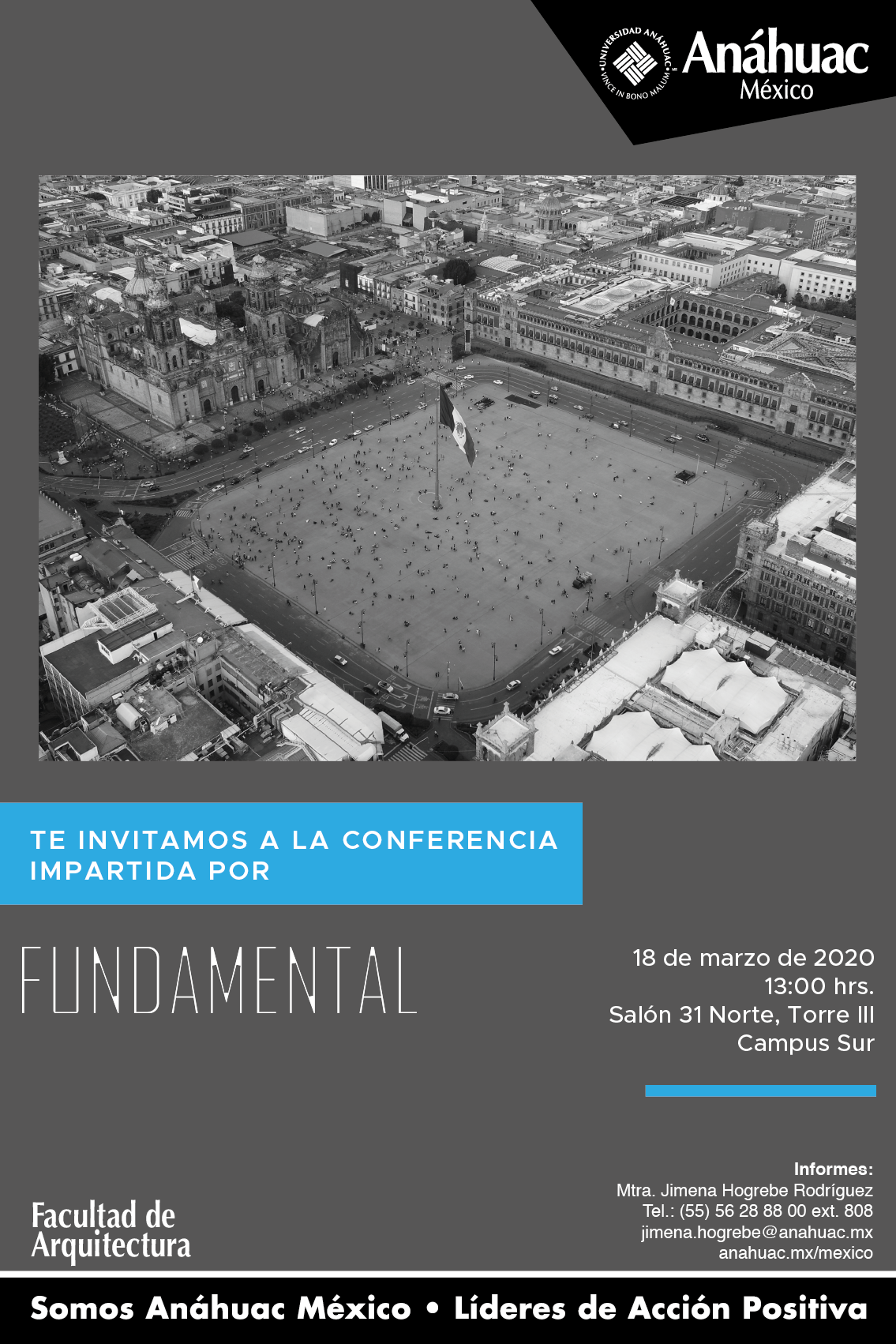 Te invitamos a la conferencia impartida por Fundamental