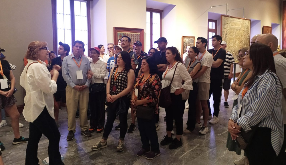 Egresados visitan el Museo Nacional de Historia Castillo de Chapultepec
